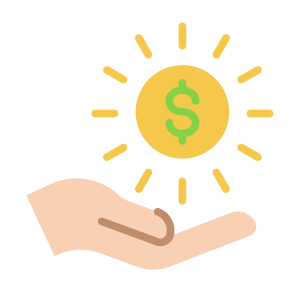 Saving, Money, Coin, Management, Investment icon