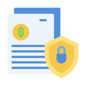 Security, Document, Secure, Invoice, Income Statement icon