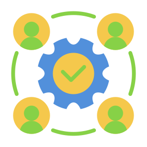 Collaboration, Employee, Organization, Team, Teamwork, Network  icon