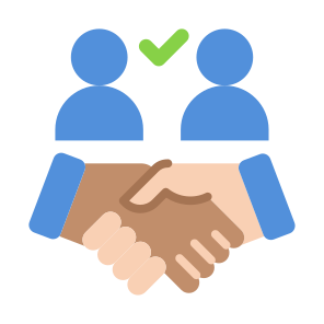 Joint Venture, Deal, Cooperation, Joint, Alliance, Partnership icon