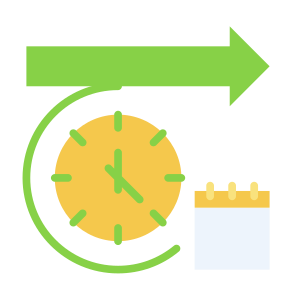 Long Term, Schedule, Planing, Deadline, Time Management, Visionary  icon