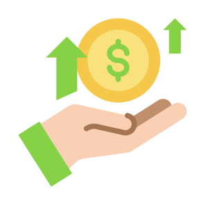 Salary Increase, Salary, Increase, Money, Income, Benefit icon