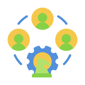 Strategic Alliance, Strategic, Team, Partner, Collaboration, Outsourcing icon