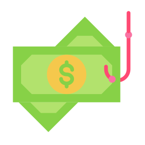Bait, Money, Dollar, Banknote icon