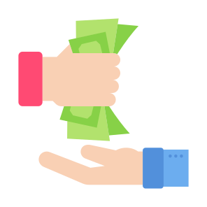 Money Bribe, Corruption, Money, Bill, Bribery icon