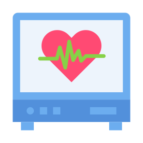 Cardiogram, Electronics, Heartbeat, Heart Rate, Cardiology  icon