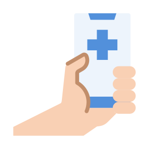 Medical App, App, Registration, Health Check, Healthcare, Medical, Mobile Phone icon