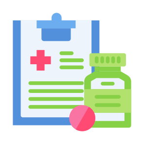 Medical Prescription, Pills, Prescribe, Medicine, Checkup  icon