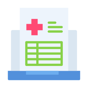 Medical Record, Electronics, Medical History, Medical Record, Medical Prescription icon