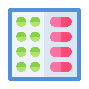 Medicine, Drug, Tablets, Pills, Pharmacy, Healthcare, Medical  icon