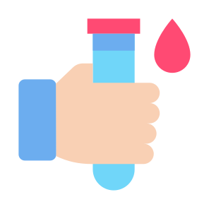 Blood Test, Test Tube, Blood, Blood Sample, Blood Tube  icon
