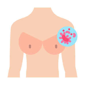 Breast Cancer, Cancer, Cancer Cell, Disease, Tumor  icon