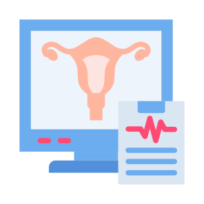 Diagnosis, Female Organs, Medical Test, Radiography, Medical Record   icon