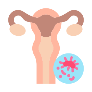 Endometrial Cancer, Uterus, Uretrine, Cancer Cell, Illness icon