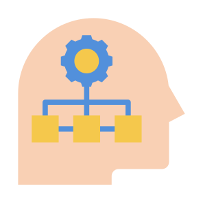 Critical Thinking, Knowledge, Planning, Psychology, Design Thinking icon
