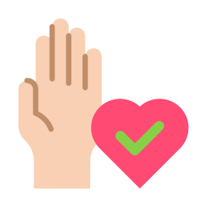 Honest, Love, Give, Donate, Charity icon