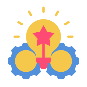 Innovation, Idea, Creative, Think Out Of The Box, Solution icon