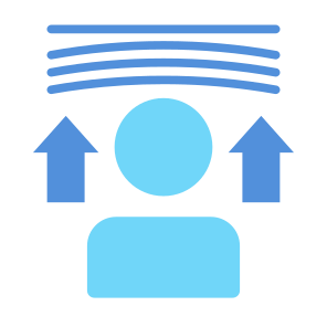 Resilience, People, Strong, Pressure, Flexibility  icon