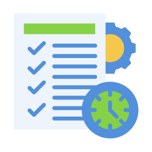 Task Management, Project, Deadline, Duration, Task List  icon