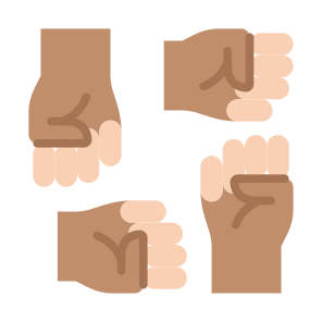 Teamwork, Hands, Support, Collaboration, Sport Team  icon