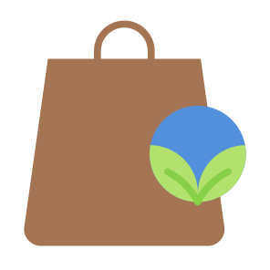 Eco Bag, Ecology , Bag, Ecology And Environment, Eco Friendly, Ecology, Leaf, Recycle icon