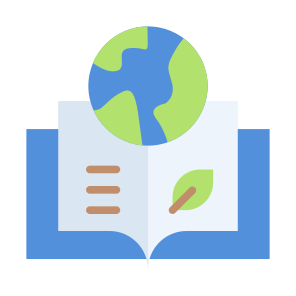 Eco Book, Save The Earth, Earth, Ecology, Ecology, Study, Education icon