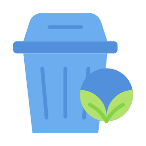 Recycle, Garbage, Ecology And Environment, Ecology, Green, Trash Bin, Leaf, Bin icon