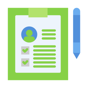 Assessment Employee, Assessment, Employee, Resume, Curriculum Vitae, Evaluation icon