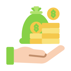 Cash Payment, Cash, Payment, Money, Income, Earning  icon