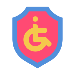Disability Insurance, Disability, Insurance, Wheelchair, Protection, Healthcare icon