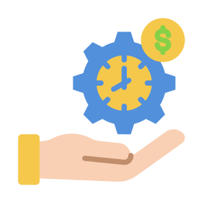 Full Time Job, Time Is Money, Employment, Pay, Hour, Time icon