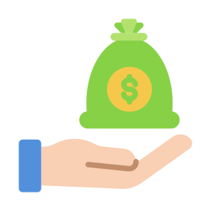 Salary, Money, Income, Money Bag, Earnings icon