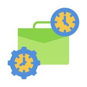 Work Time, Time, Work, Overtime, Job, Part Time, Period icon