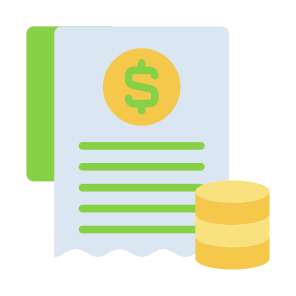 Bill, Pay, Receipt, Cost, Document, File icon