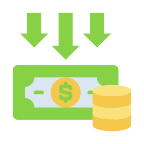 Cheap, Low, Budget, Save, Deal, Price icon