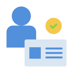 Membership, User, People, Customer, Access, Card icon