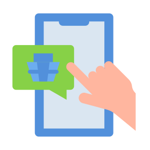 Online Shopping, Cart, Digital, Buy, Phone, Click icon