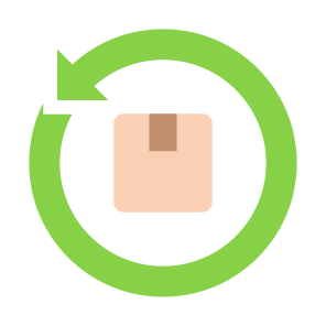 Refund, Money, Box, Exchange, Product, Return icon