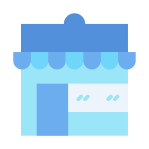 Store, Retail, Shop, Sale, Storefront, Building icon