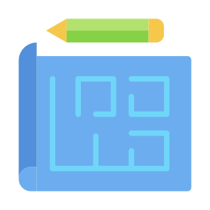 Design, House, Sketch, Architecture, Blueprint icon