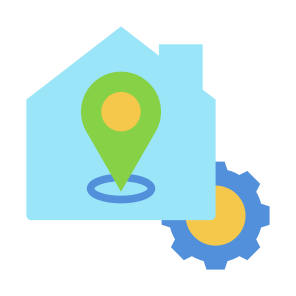 Development Area, Location, Home, Planning, Real Estate  icon