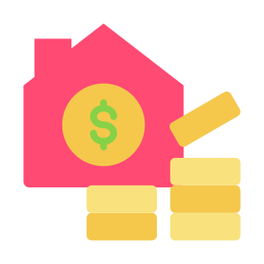 Home Equity, House, Price, Purchase, Cost icon