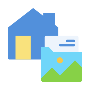 Portfolio, Document, Home, Property, Real Estate icon