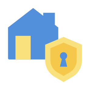 Security, Shield, Home, Protection, Insurance icon