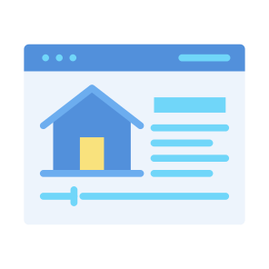 Website, Marketing, Browser, Real Estate, Selling  icon