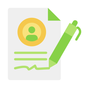 Contract, Signature, File, Document, Agreement, User icon