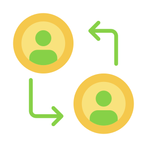 Peer To Peer, Peer, Change Management, Conversation, Change, Group, Business, Discussion, People icon