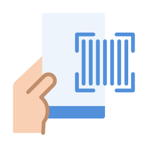 Barcode, Money, Purchase, Scanner, Mobile Payment  icon