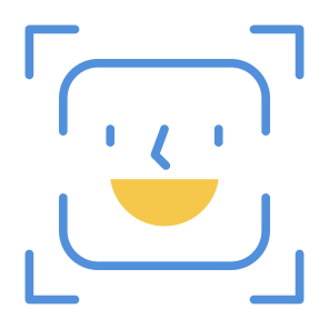 Face Id, Face Scan, Facial Recognition, Security, Technology  icon