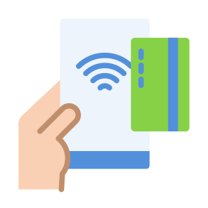 Near Field Communication, Nfc Card, Payment, Card, Mobile icon